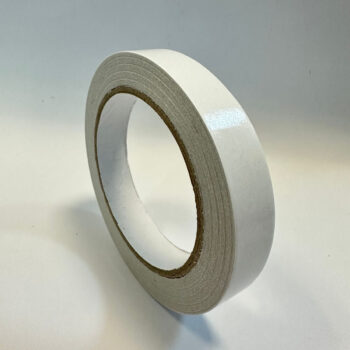 Cinta Adhesiva Doble Faz 18mm Blanca, 25 Mts/Rollo NC-002-WT