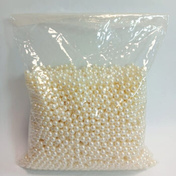 PERLA 6mm HUESO Bolsa X 500 gms XNS-6 MM